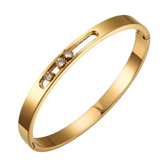 Movable Diamonds Bangle