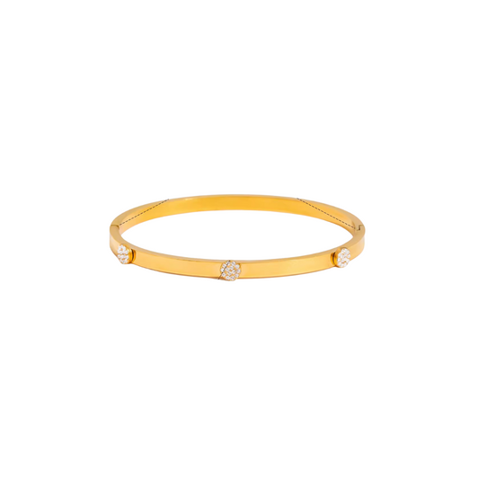 Mini Zirconias Circles Bangle