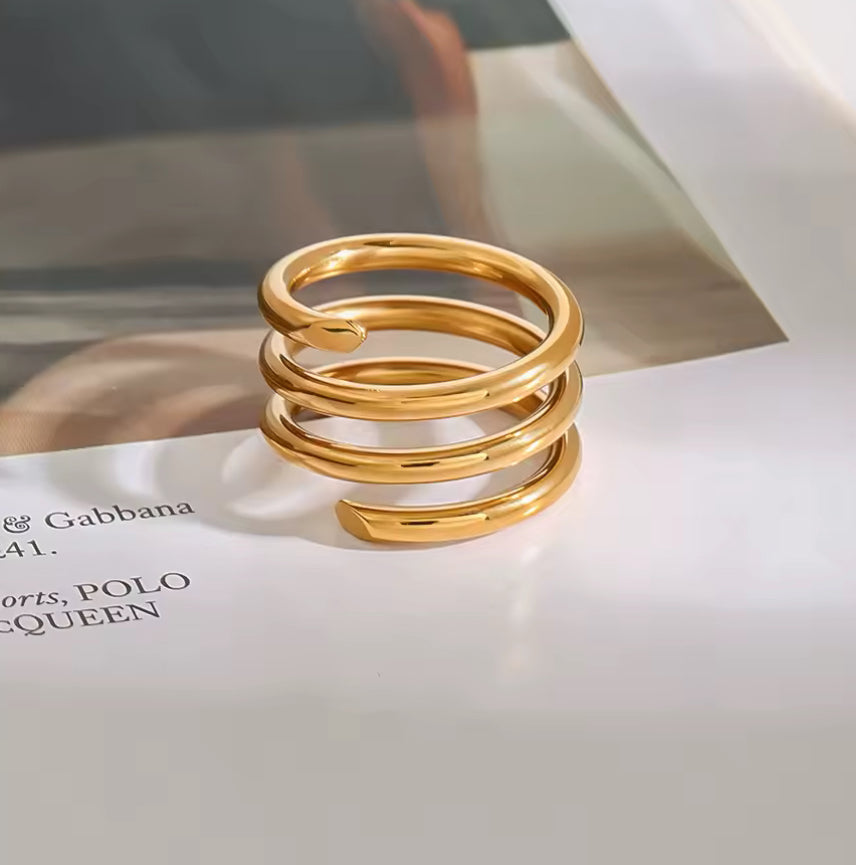 Spiral Wire Ring