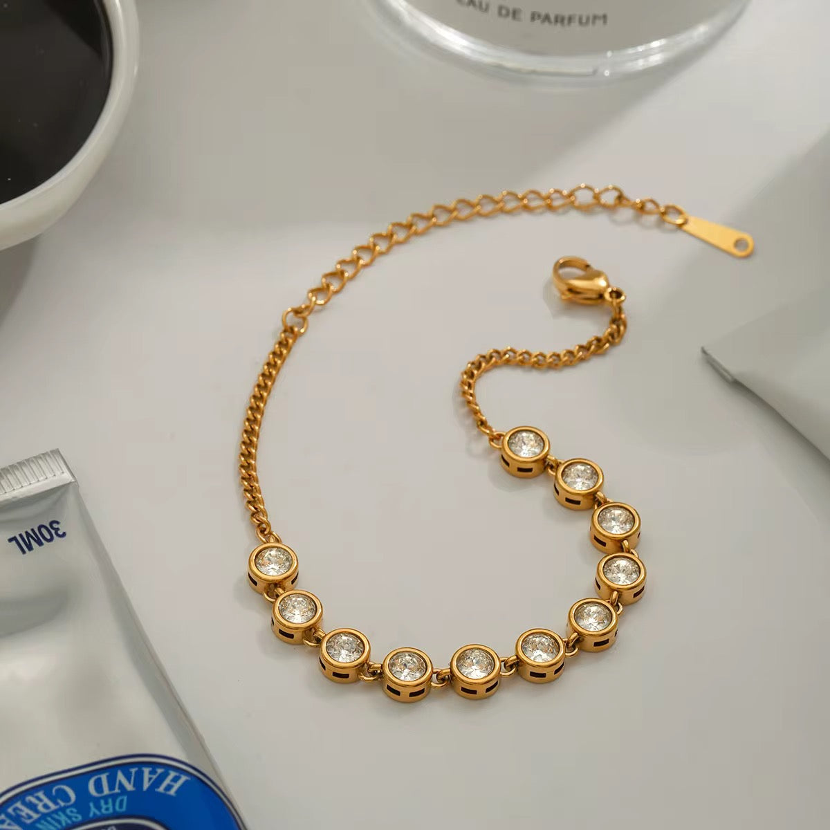 Round Tennis Bracelet