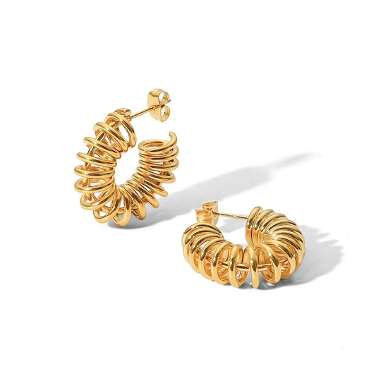 Twisted Wire Earrings