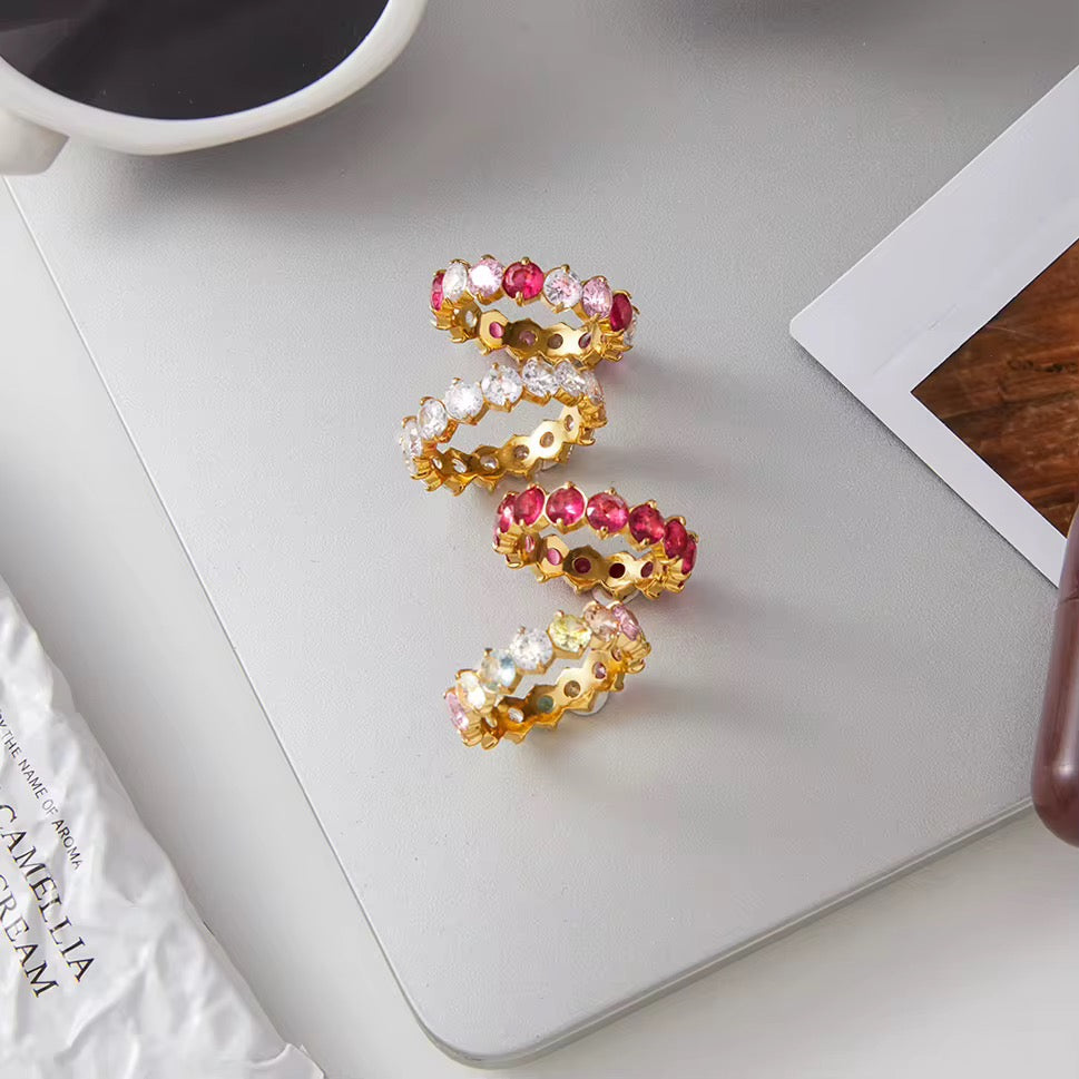 Crown-light Eternity Ring