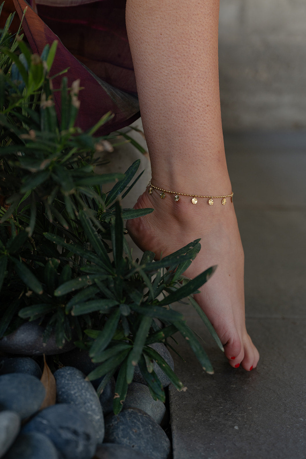 Petal Flakes Anklet