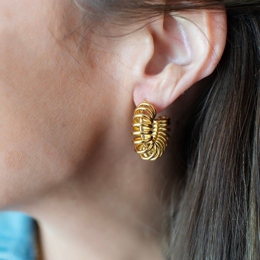 Twisted Wire Earrings