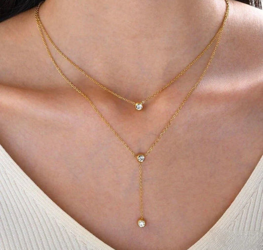 Y-Shaped Necklace