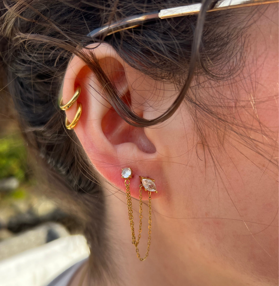 Chainlink Studs