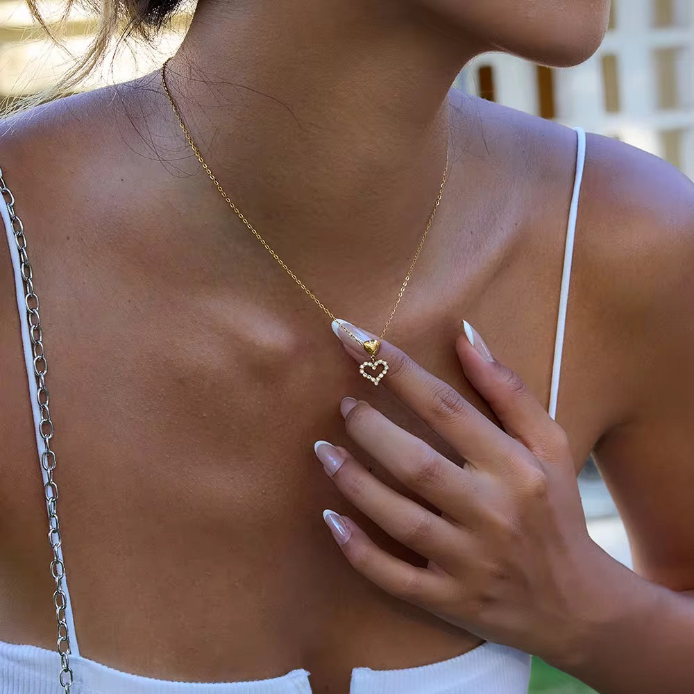 Whispering Hearts Necklace