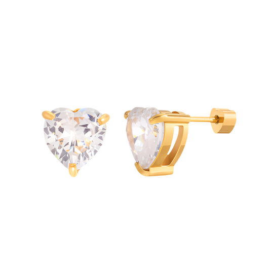 Heart Studs