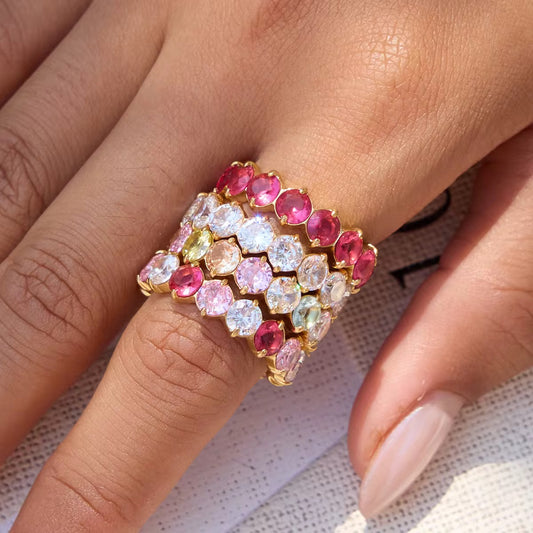 Crown-light Eternity Ring
