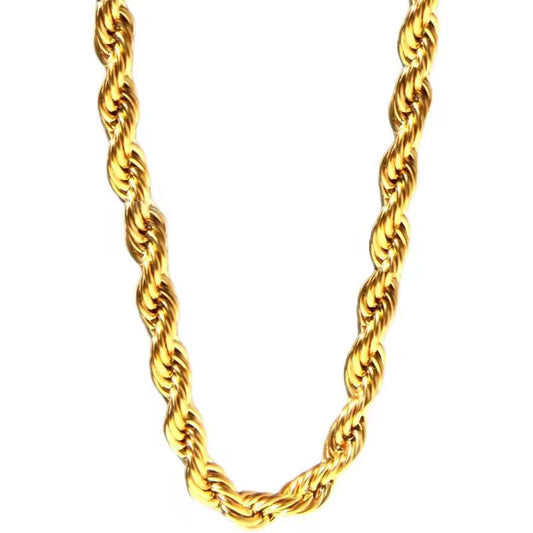 Twisted Rope Necklace