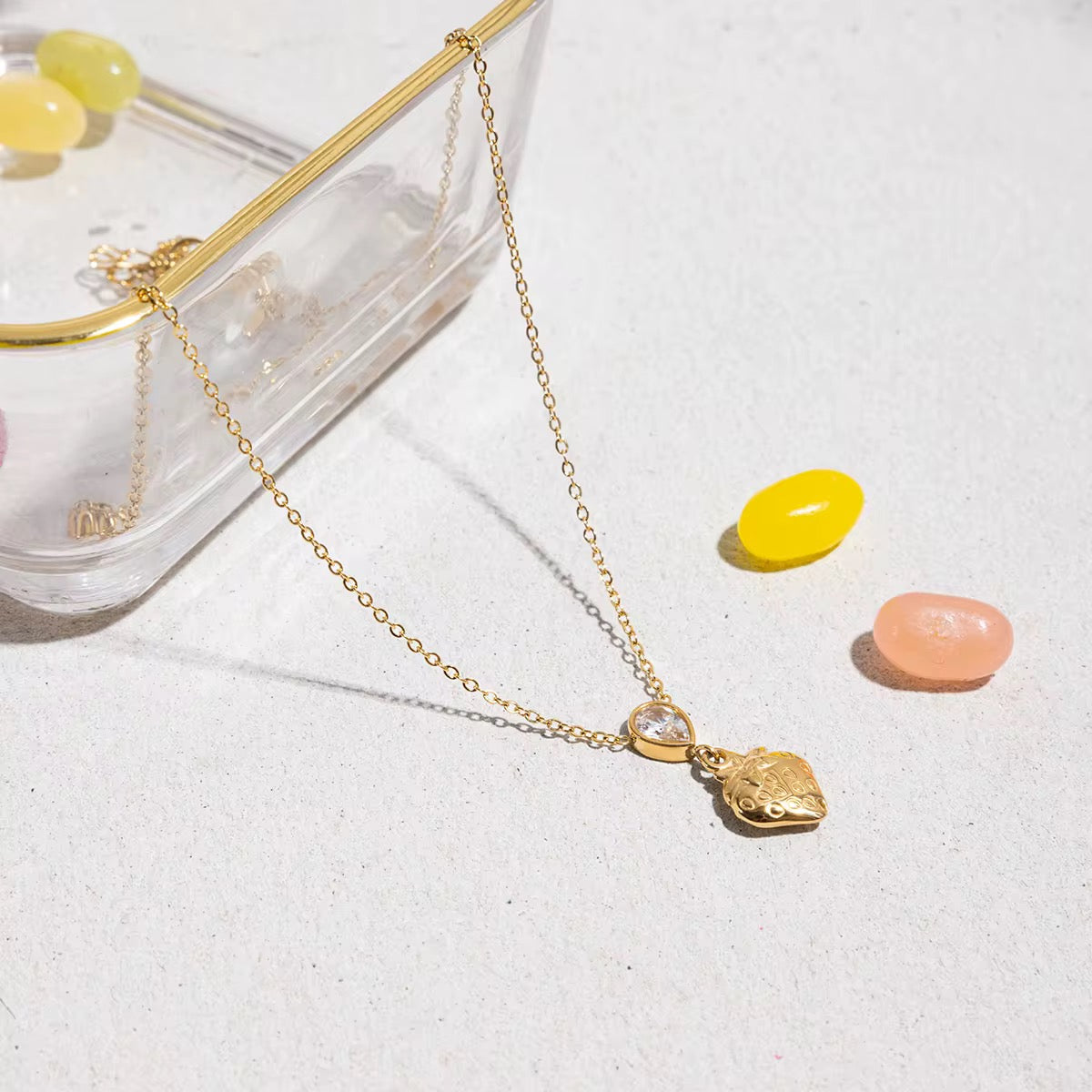 Strawberry Necklace