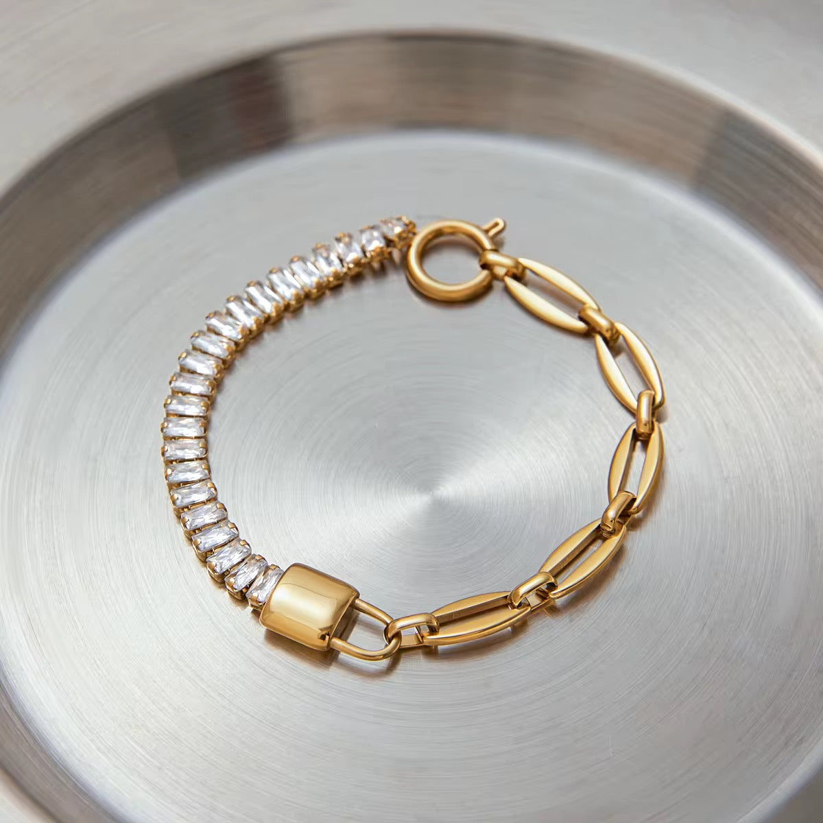 Lock Chain Bracelet