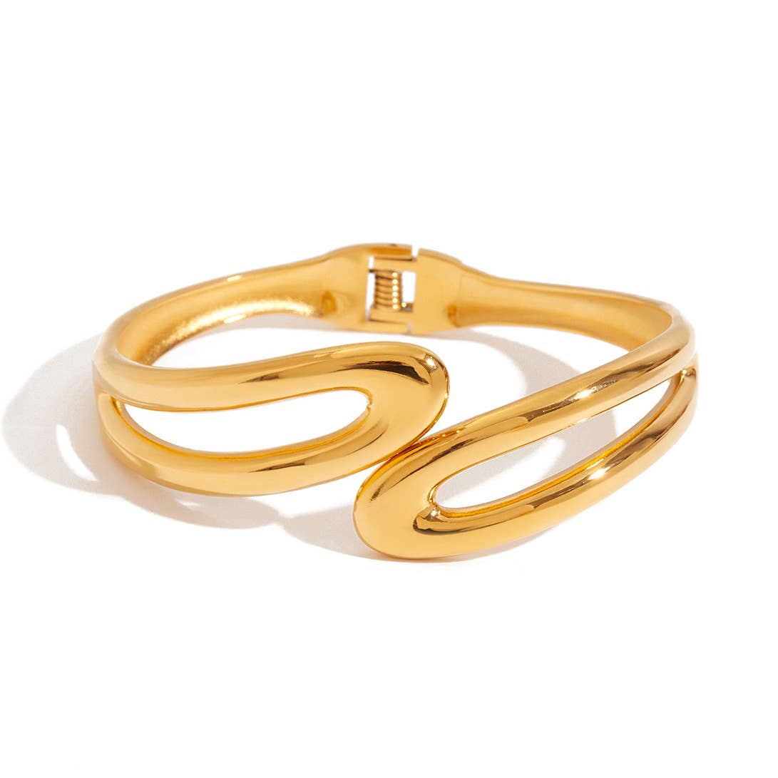 Golden Flow Bangle