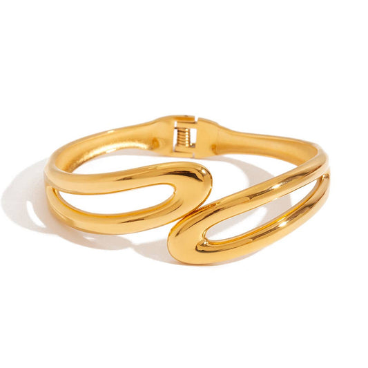 Golden Flow Bangle