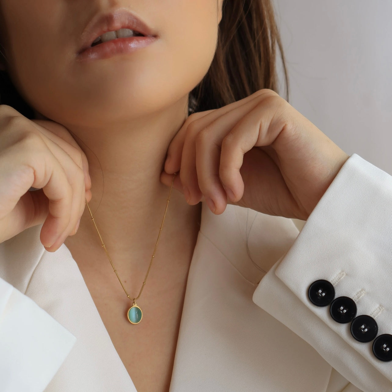 Aquamarine Necklace