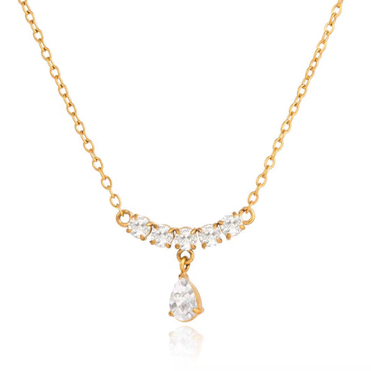 Balanced Teardrop Necklace