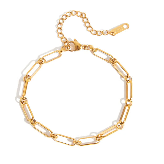 Paperclip Chain Bracelet