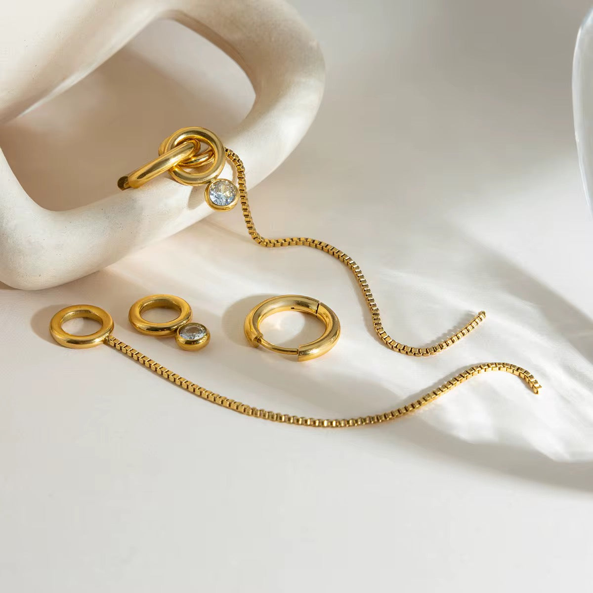 Dangled Hoops