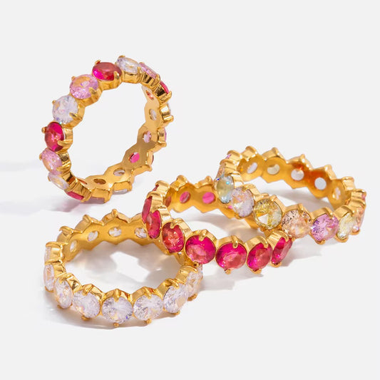 Crown-light Eternity Ring