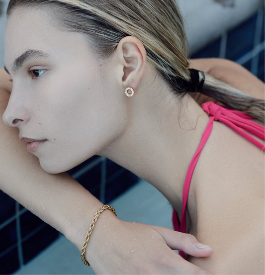 Hollow Circle Studs