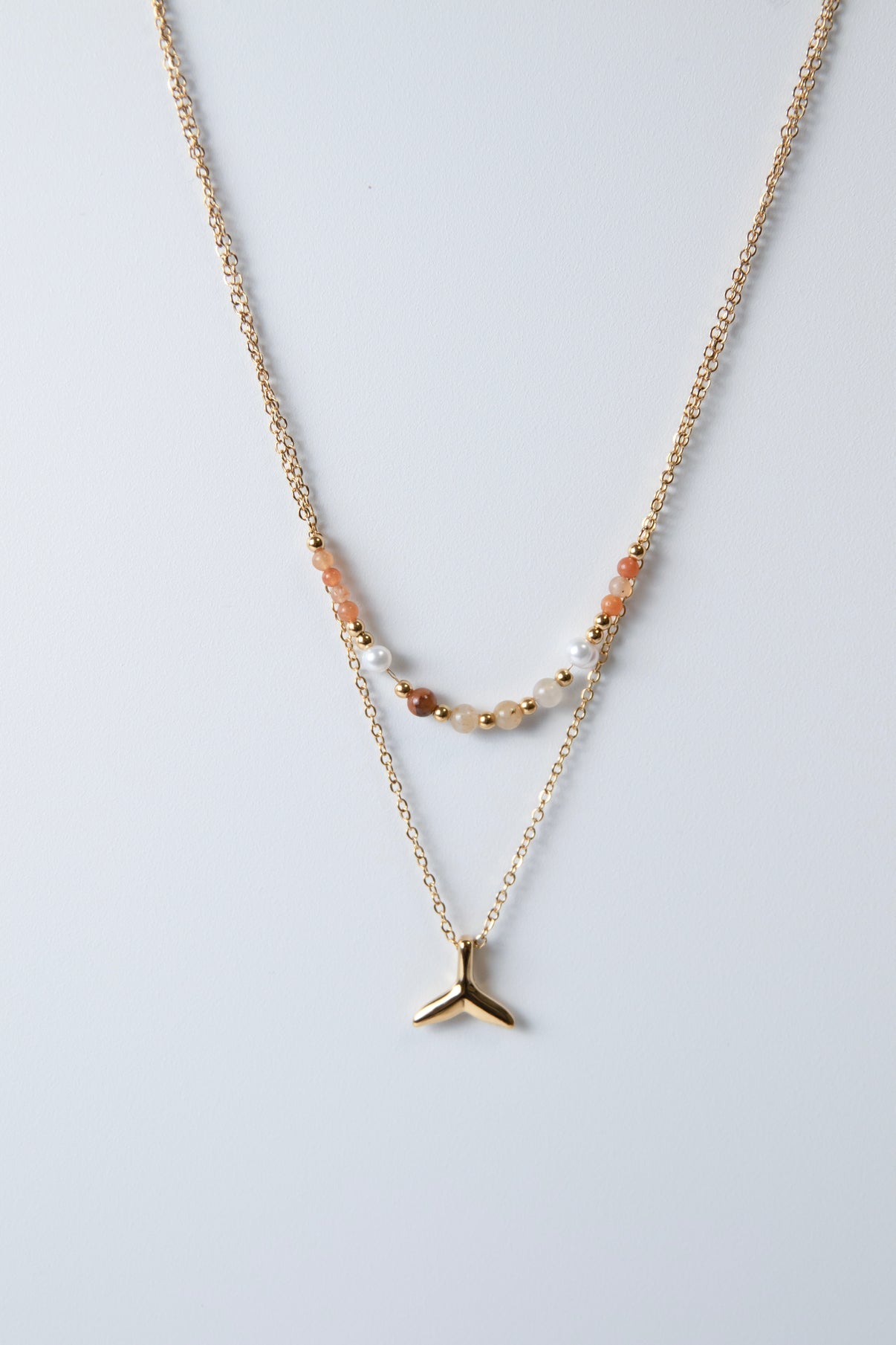 Beaded Fishtail Necklace