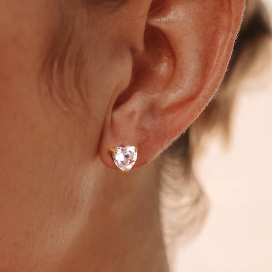 Heart Studs
