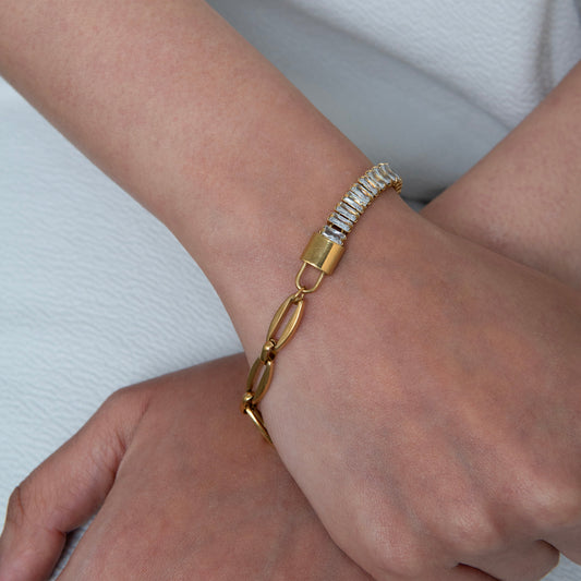 Lock Chain Bracelet