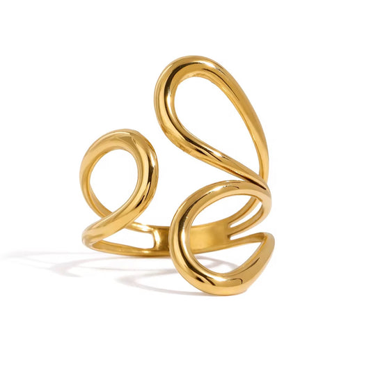 Artistic Line Ring