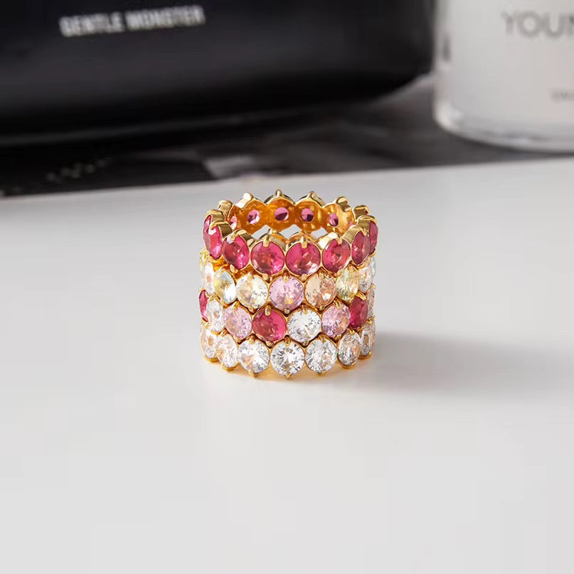 Crown-light Eternity Ring