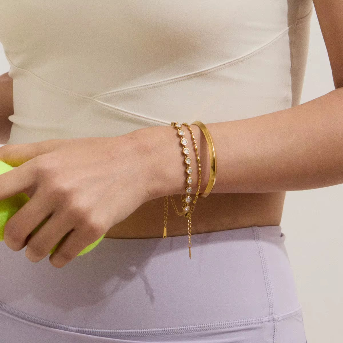 Round Tennis Bracelet