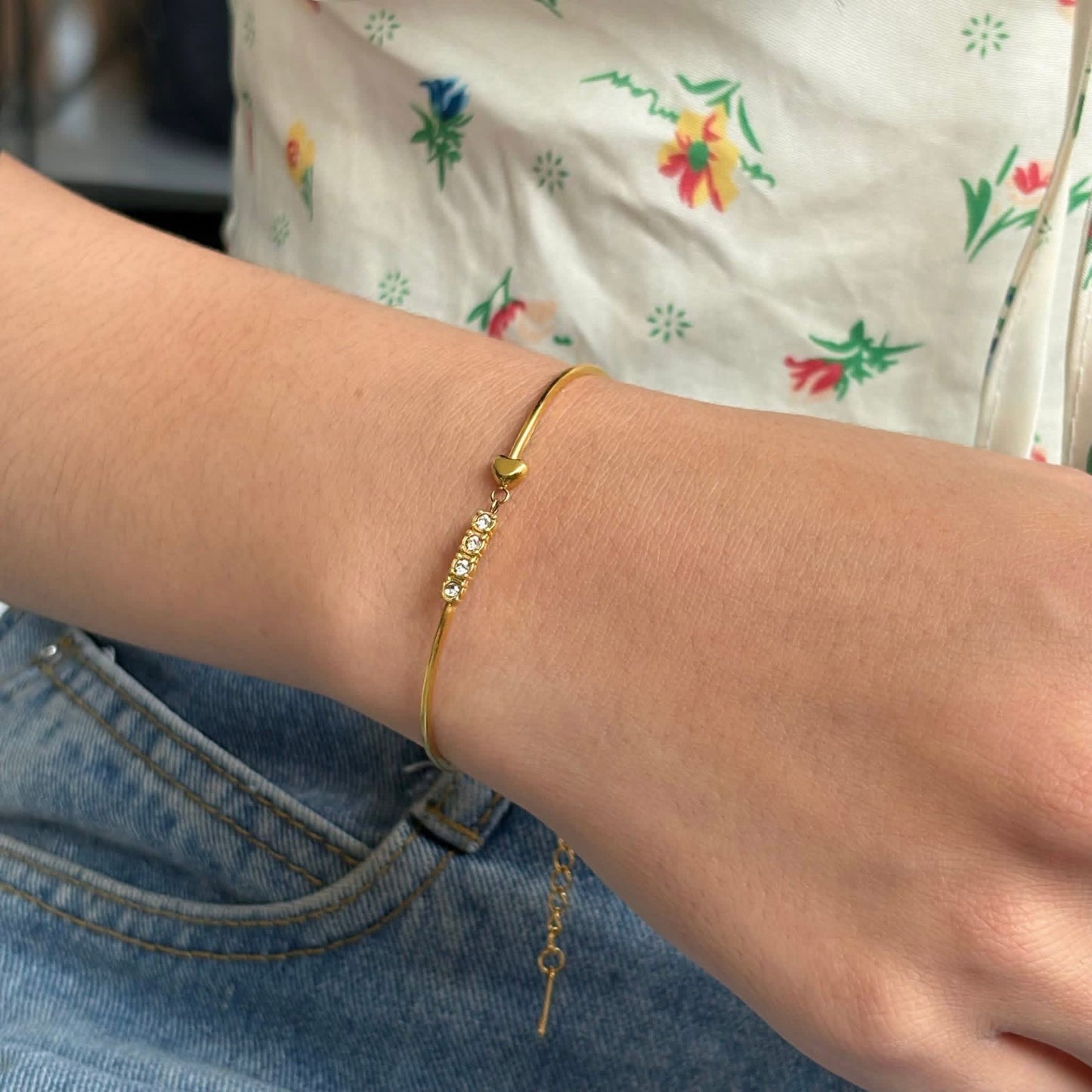 Dainty Heart Bracelet