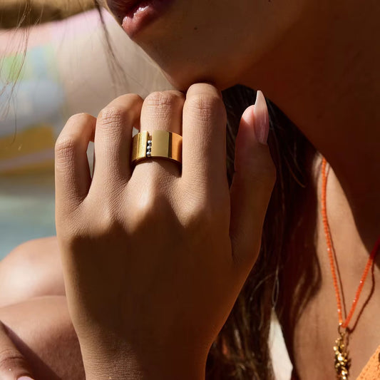 Movable Balls Ring