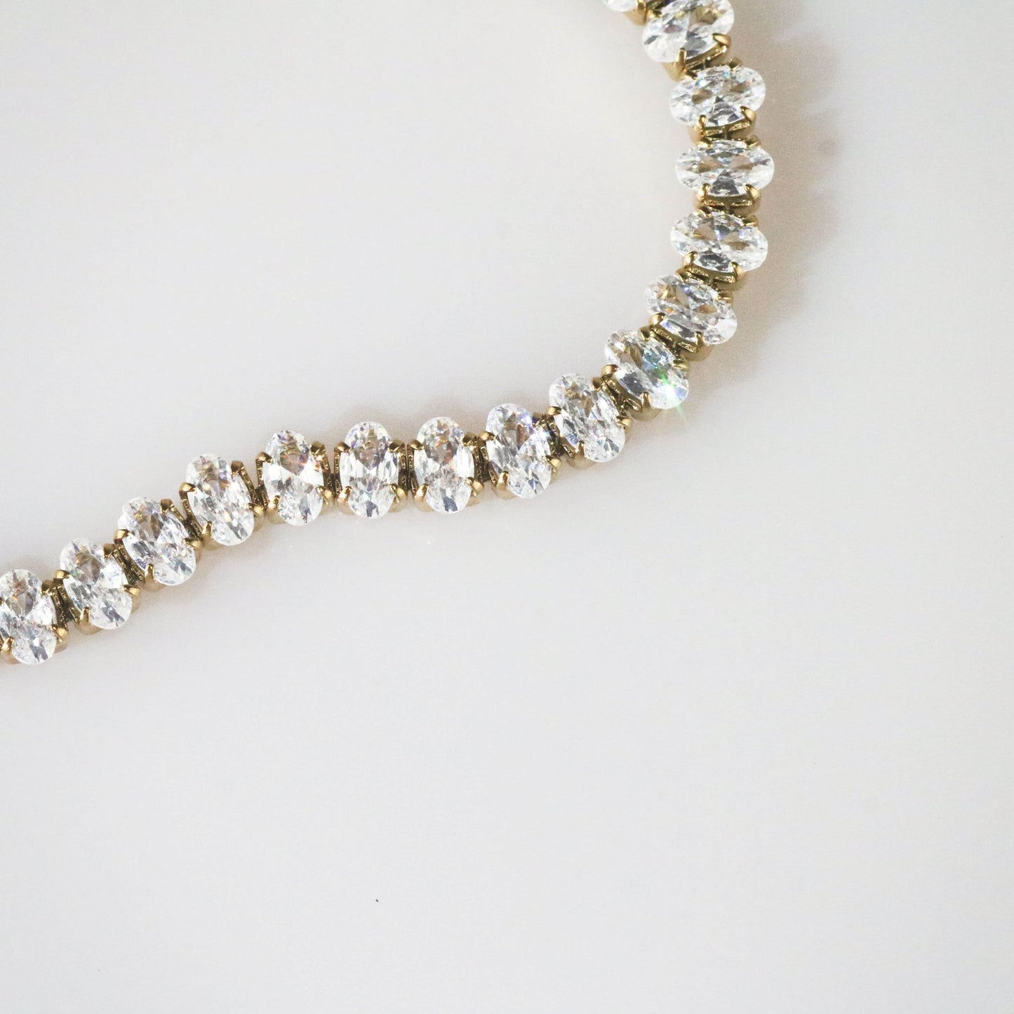 Oval Tennis Bracelet