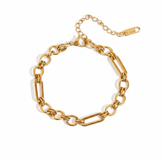 Interlock Chain Bracelet