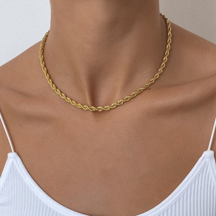 Twisted Rope Necklace