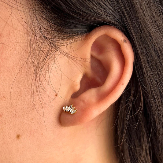 Crown Studs