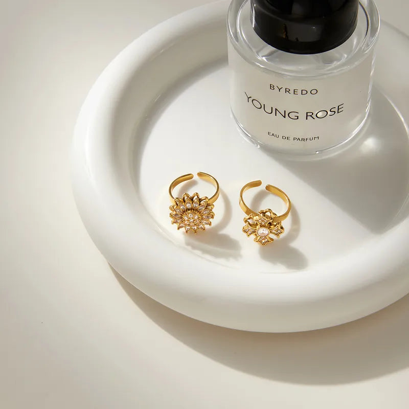 Anxiety Flower Ring