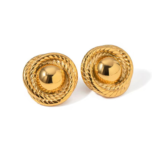 Spiral Twist Earrings